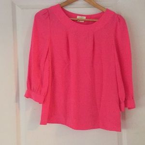 EUC Kate Spade Silk 3/4 Blouse
